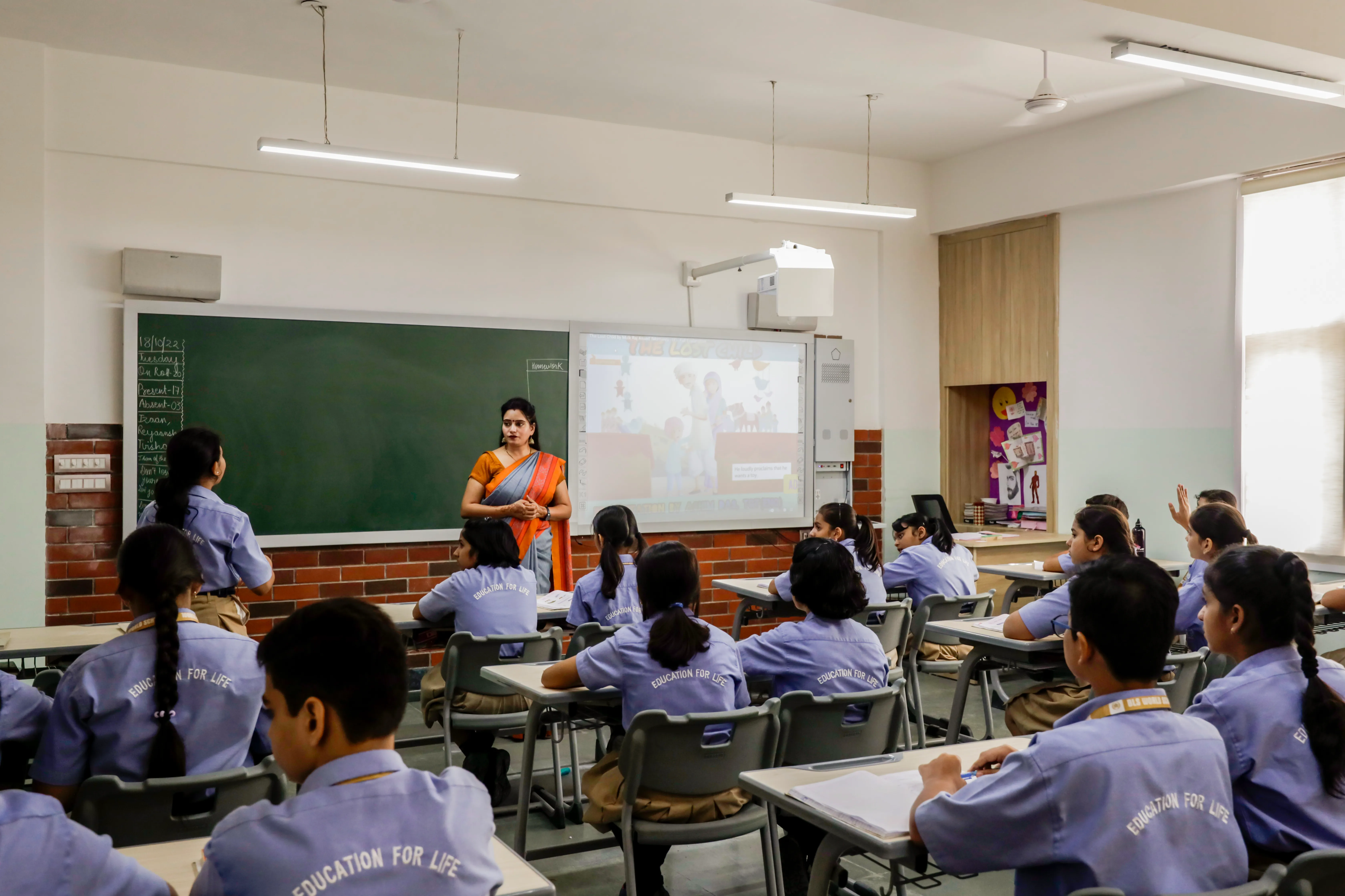 BLS World School Senior classroom